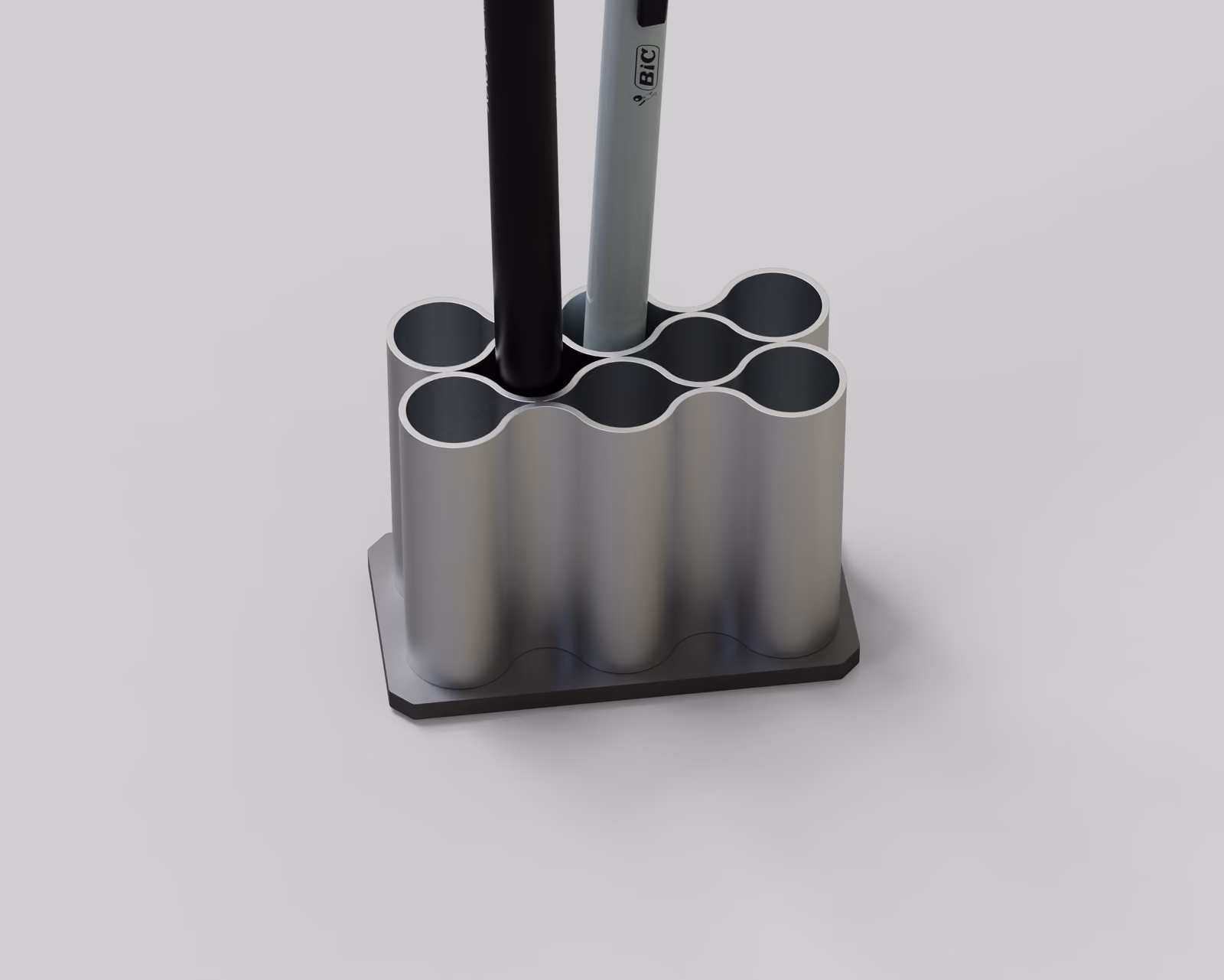 Pen Hive - final product: A pen organizer that does not need to be one size.